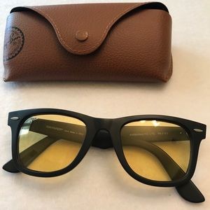 ray ban yellow polarized